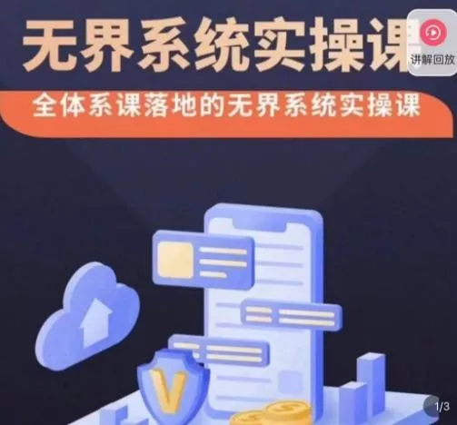 老衲·无界系统实操课，全体系落地无界改版后选择、出价、高投产做付费引流-山河网创