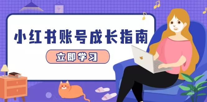 小红书账号成长指南，爆款选题+精准定位+数据分析，系统提升账号变现能力-山河网创