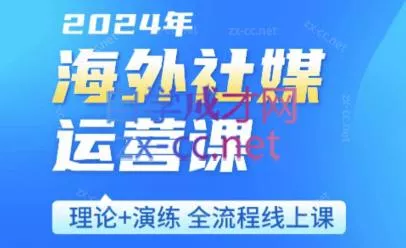 跨境小P哥·海外社媒运营课-山河网创
