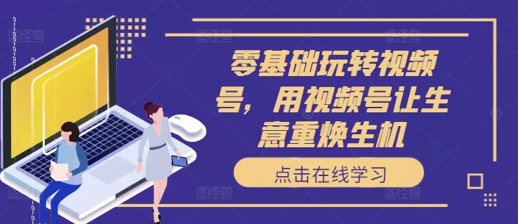零基础玩转视频号，用视频号让生意重焕生机-山河网创