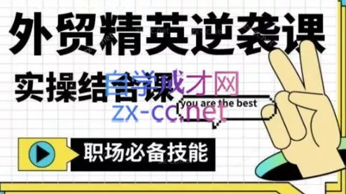 大表姐·外贸精英逆袭-实操综合课-山河网创