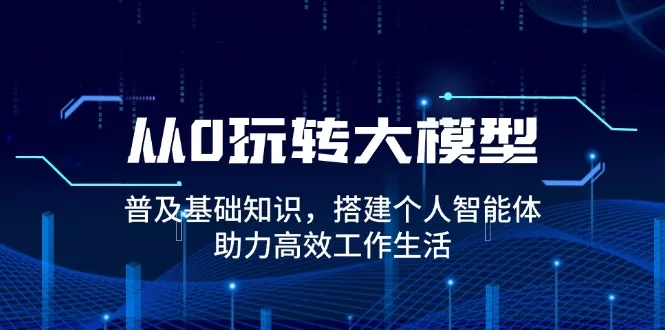 从0玩转大模型，普及基础知识，搭建个人智能体，助力高效工作生活-山河网创