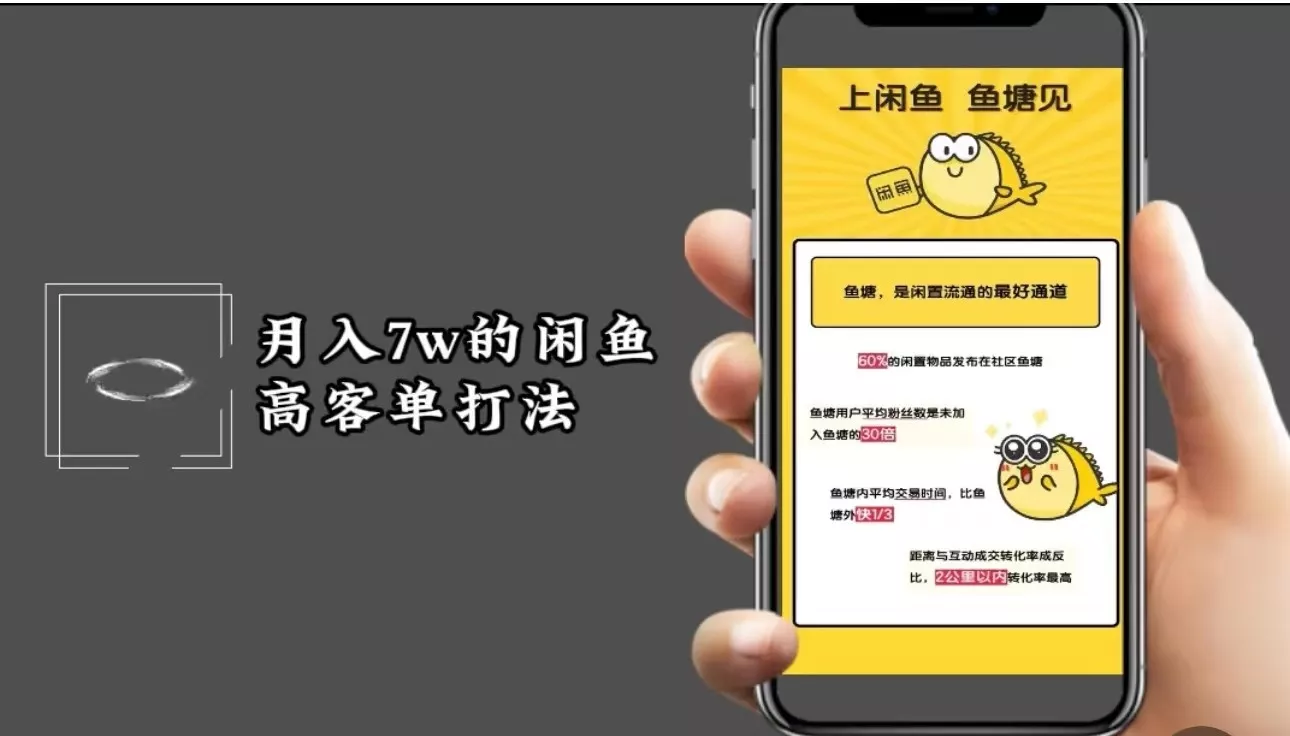 月入7w闲鱼高客单玩法，精细化运营，二手电商保姆级教程-山河网创