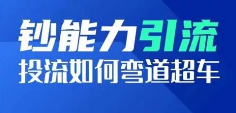钞能力引流：投流如何弯道超车，投流系数及增长方法，创造爆款短视频-山河网创