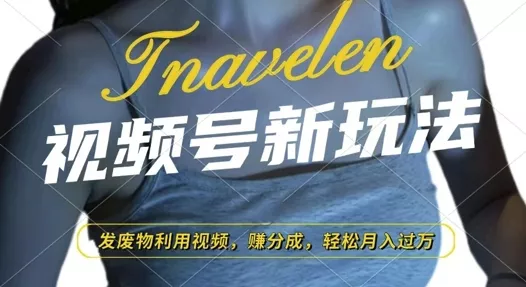 视频号新玩法，废物利用视频，撸分成收益，轻松月入过W【揭秘】-山河网创